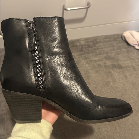 Leather Frye black Ankle Boots - Picture 3 of 5